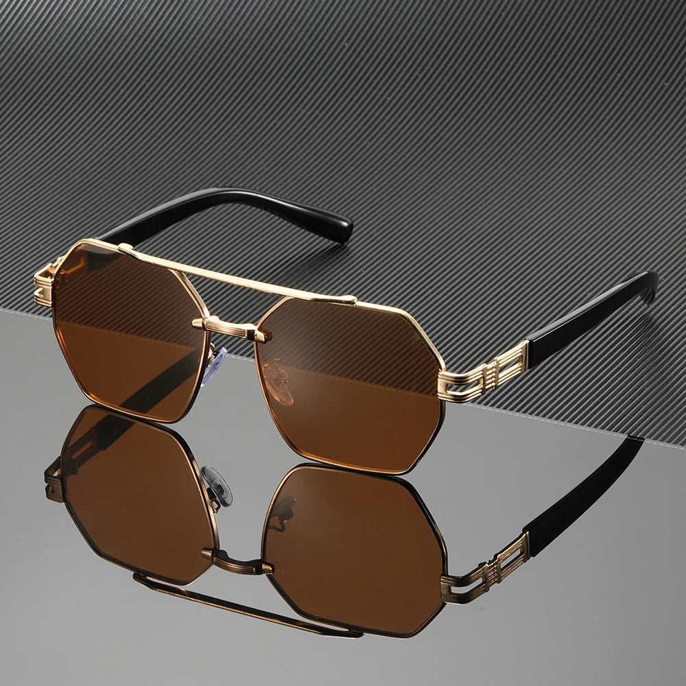 Hades UV400 Square Sunglasses