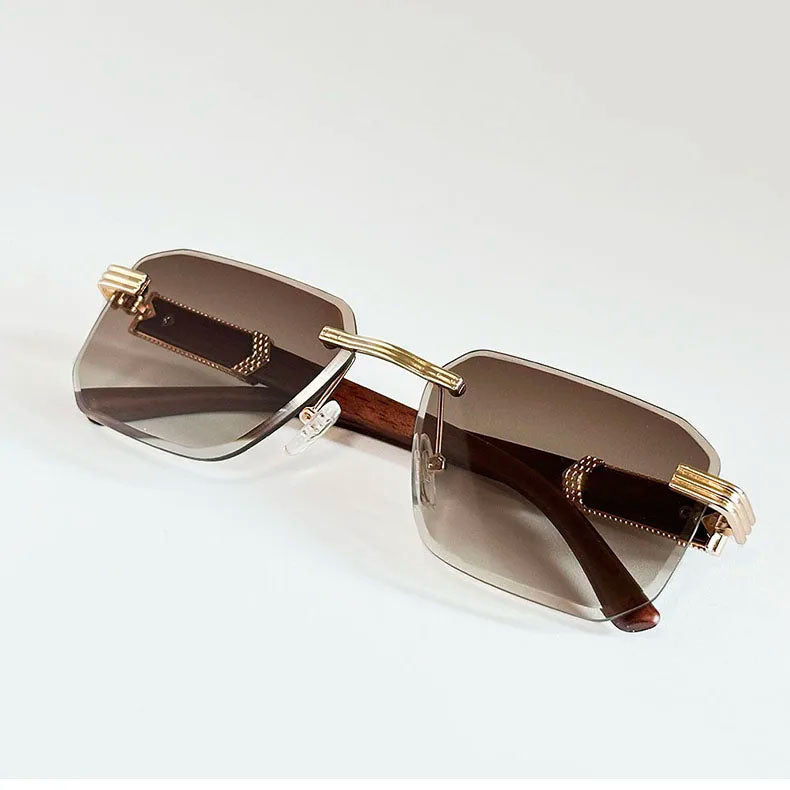 Sisyphus UV400 Rimless Sunglasses