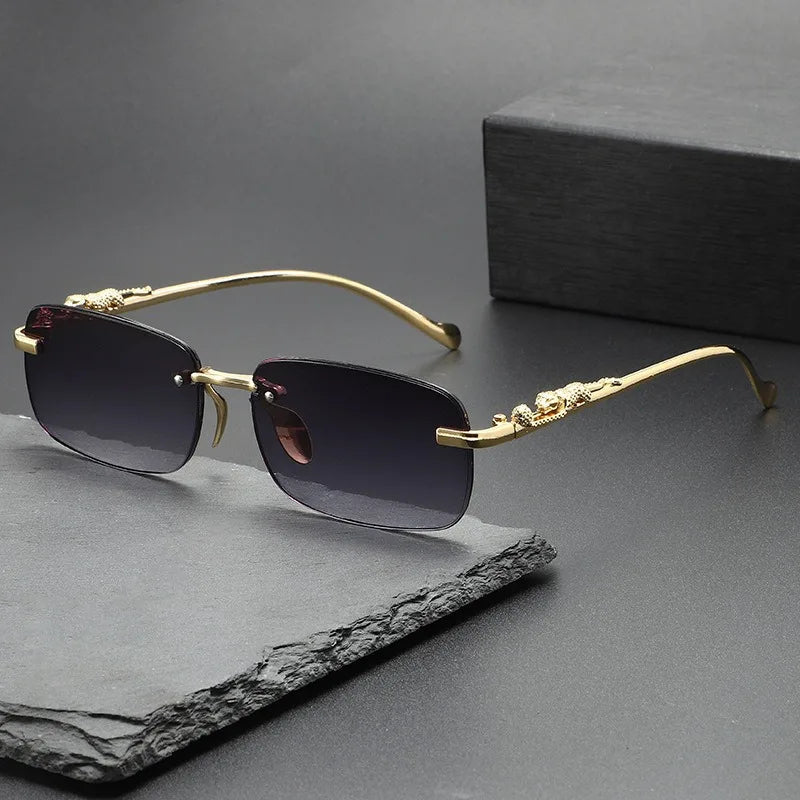 Midas UV400 Rimless Sunglasses