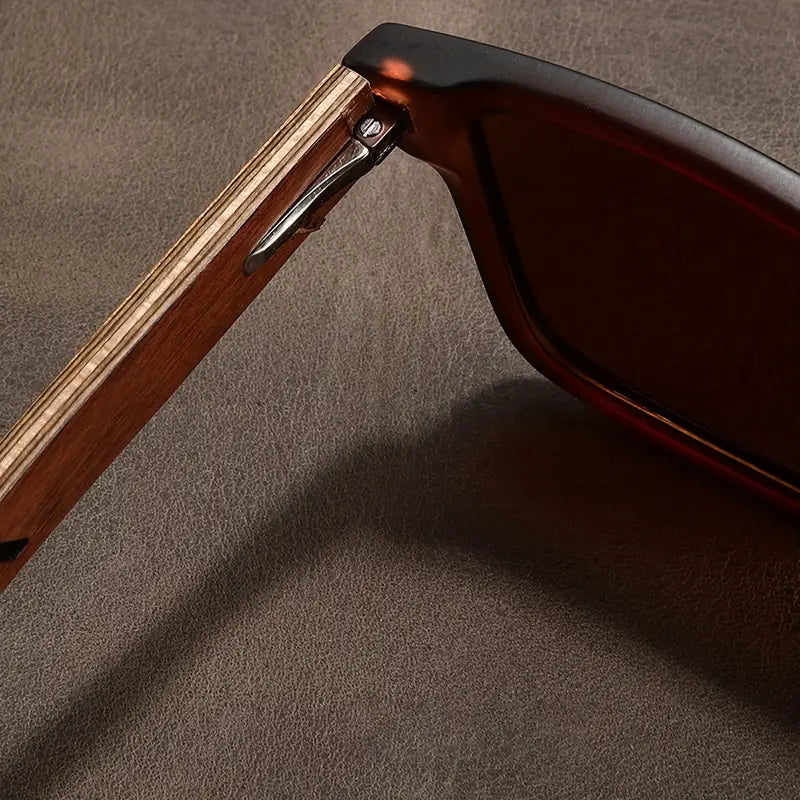 Lucius Polarized Round Sunglasses