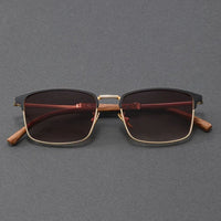 Meriones Polarized Browline Sunglasses