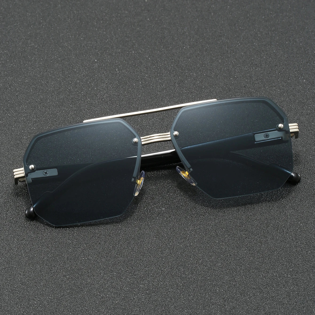 Hephaestus UV400 Rimless Sunglasses