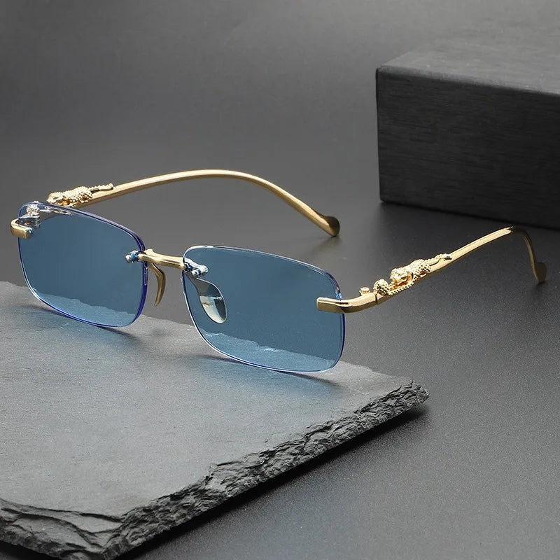 Midas UV400 Rimless Sunglasses