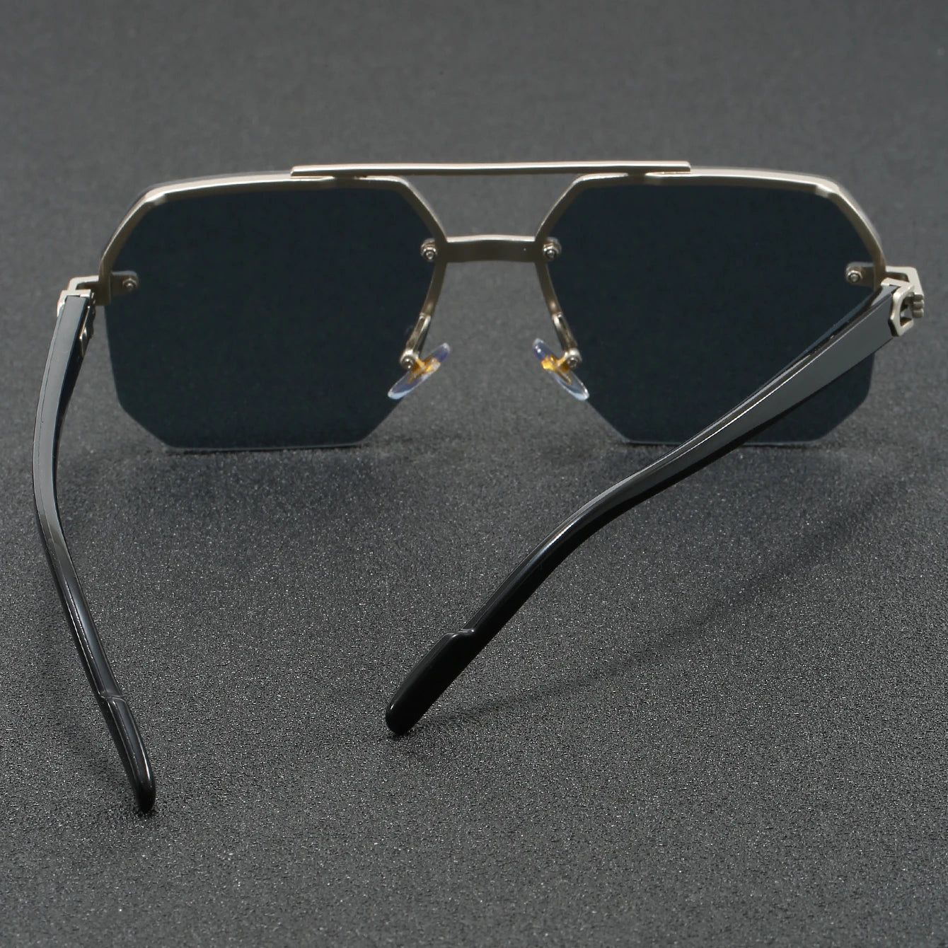 Hephaestus UV400 Rimless Sunglasses