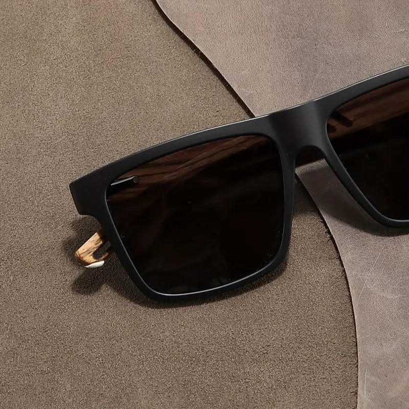 Lucius Polarized Round Sunglasses