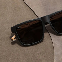 Lucius Polarized Round Sunglasses