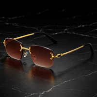 Peleus UV400 Rimless Sunglasses