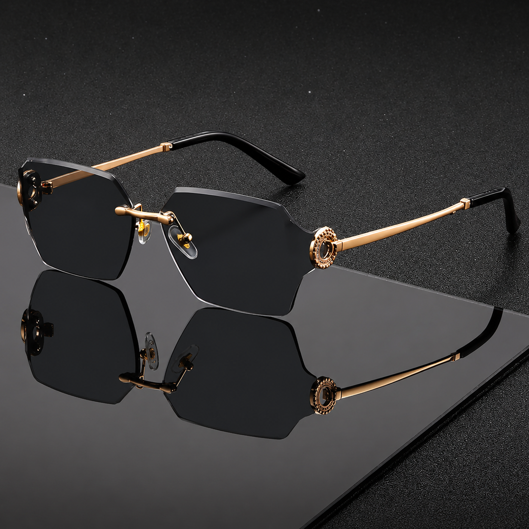 Lycaon UV400 Rimless Sunglasses
