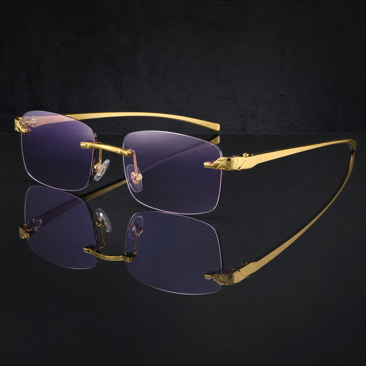 Hyperion UV400 Rimless Sunglasses