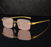 Hyperion UV400 Rimless Sunglasses