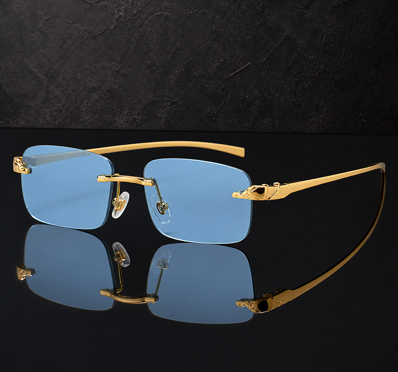 Hyperion UV400 Rimless Sunglasses