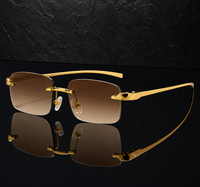 Hyperion UV400 Rimless Sunglasses