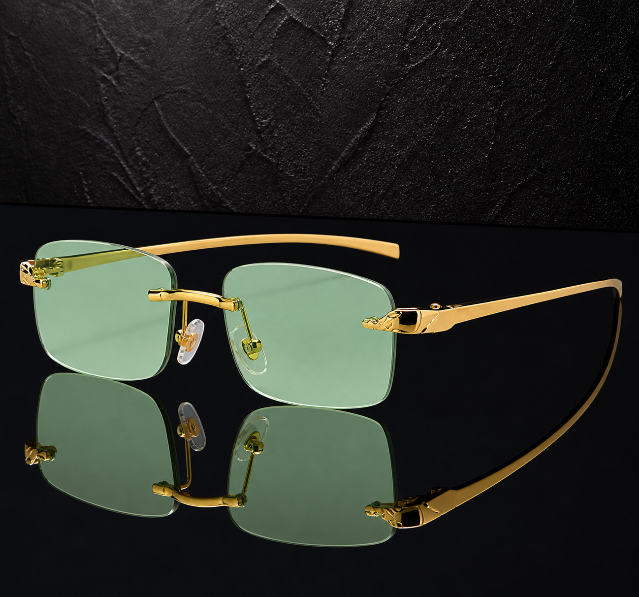 Hyperion UV400 Rimless Sunglasses