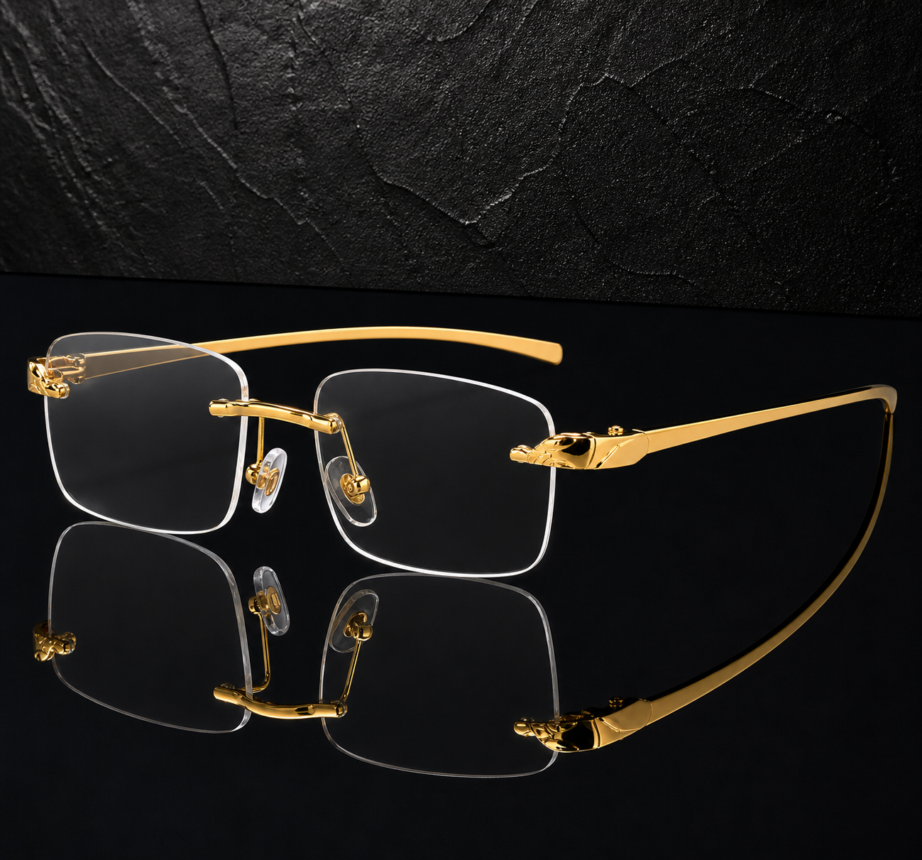Hyperion UV400 Rimless Sunglasses