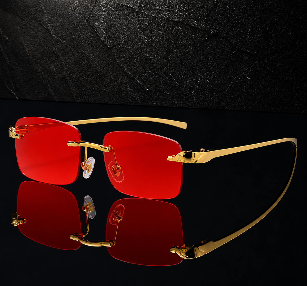 Hyperion UV400 Rimless Sunglasses