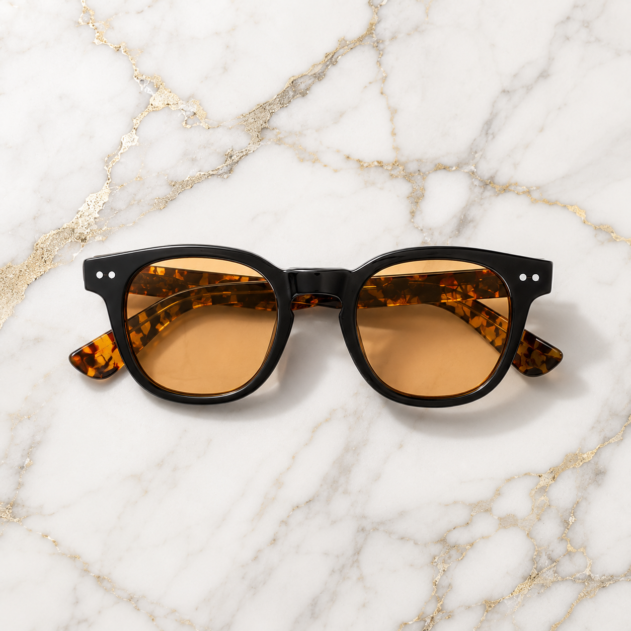 Brutus Polarized Browline Sunglasses