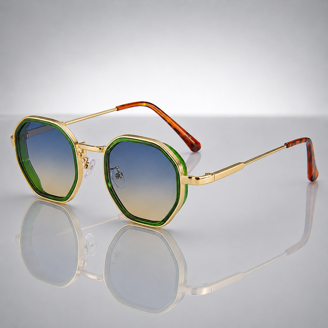 Augustin Polarized Square Sunglasses