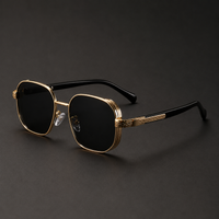 Diomedes UV400 Square Sunglasses