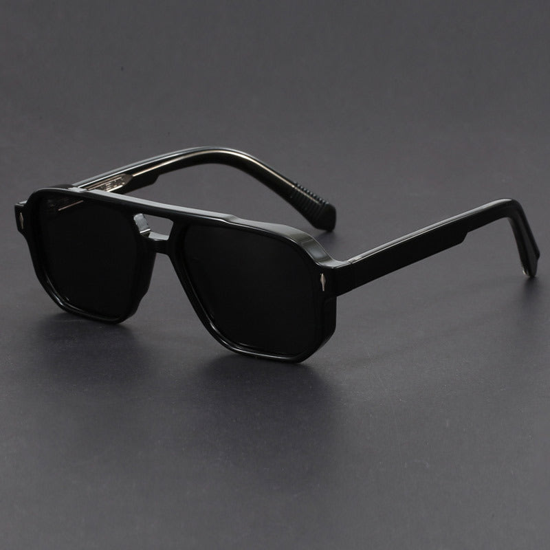 Leontius UV400 Square Sunglasses