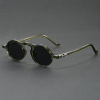 Justinian Polarized Round Sunglasses