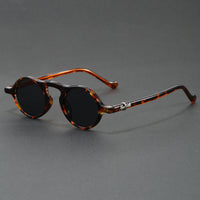 Justinian Polarized Round Sunglasses