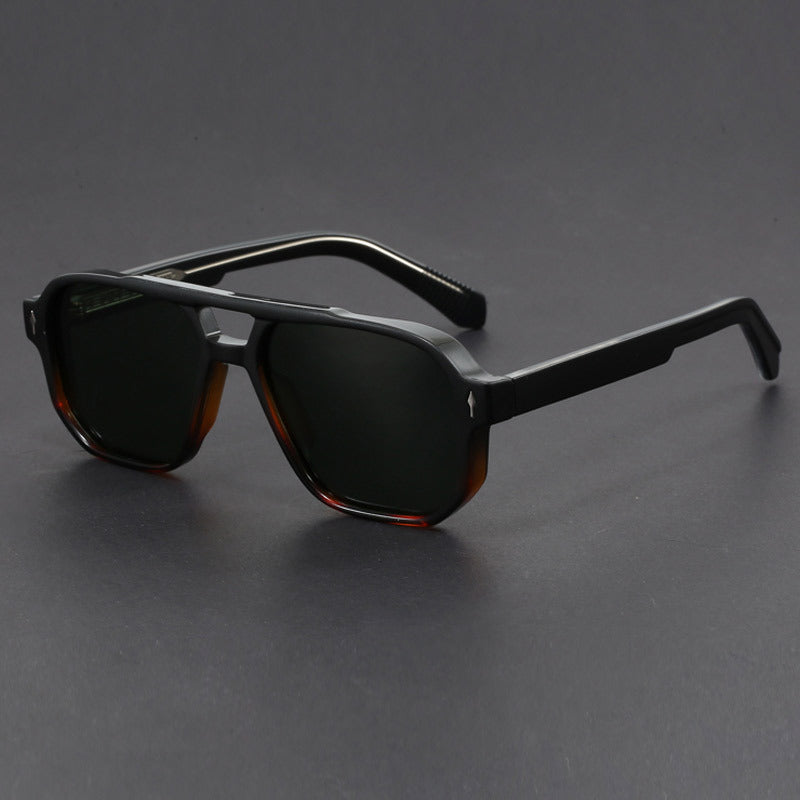 Leontius UV400 Square Sunglasses