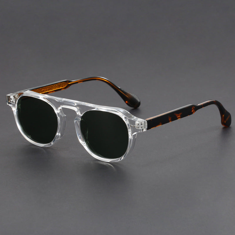 Stavros Polarized Round Sunglasses