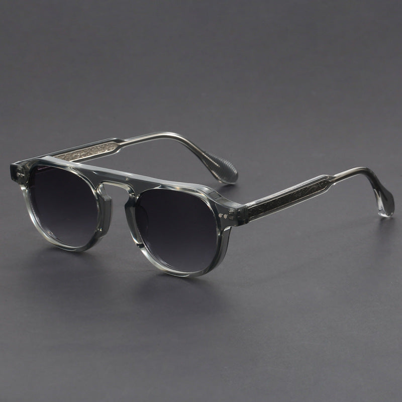 Stavros Polarized Round Sunglasses