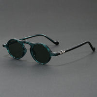 Justinian Polarized Round Sunglasses