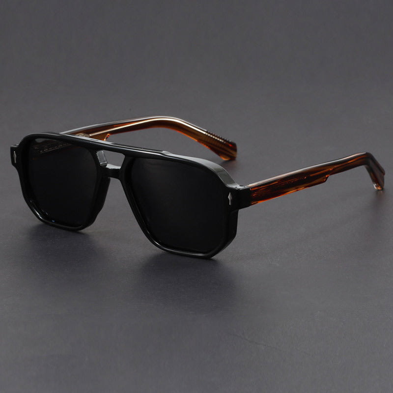 Leontius UV400 Square Sunglasses