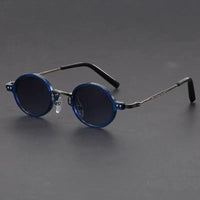 Leander UV400 Round Sunglasses
