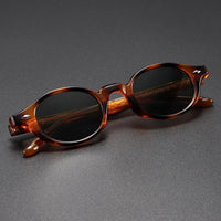 Democritus Polarized Round Sunglasses