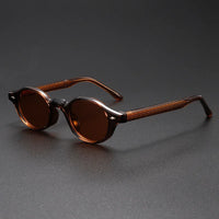 Democritus Polarized Round Sunglasses