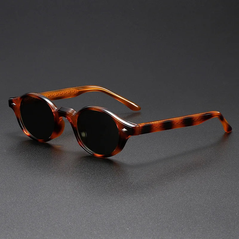 Democritus Polarized Round Sunglasses