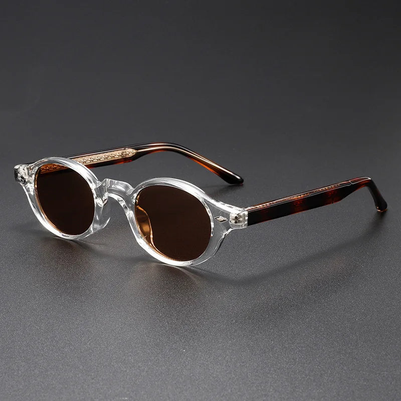 Democritus Polarized Round Sunglasses