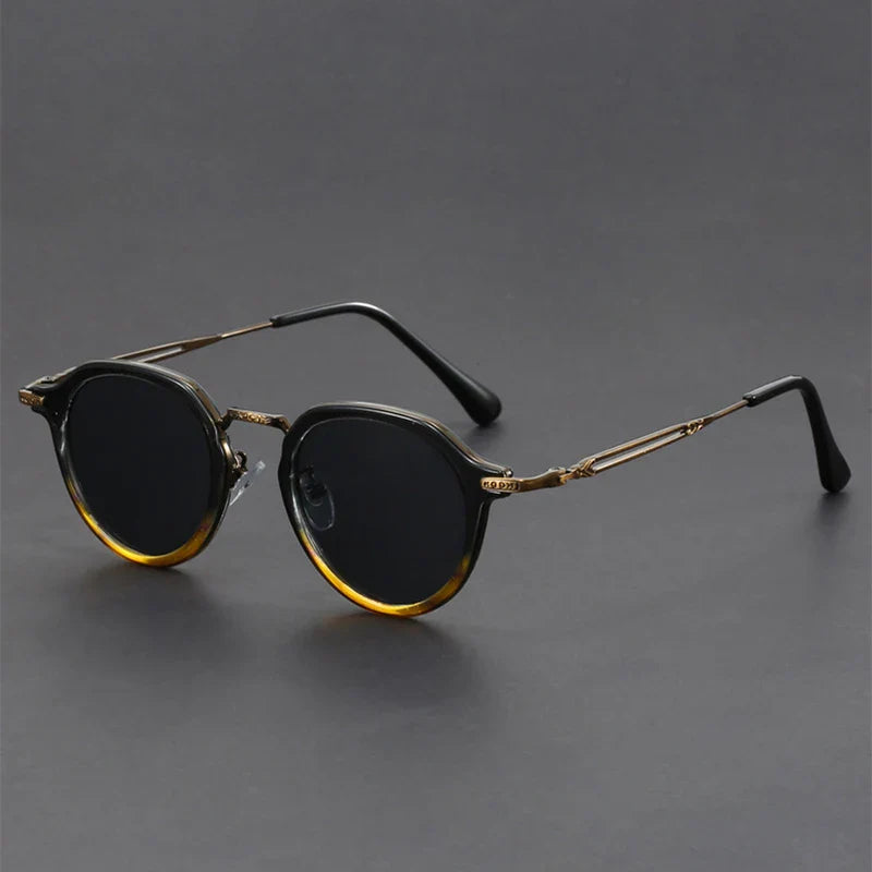 Dorian Polarized Round Sunglasses