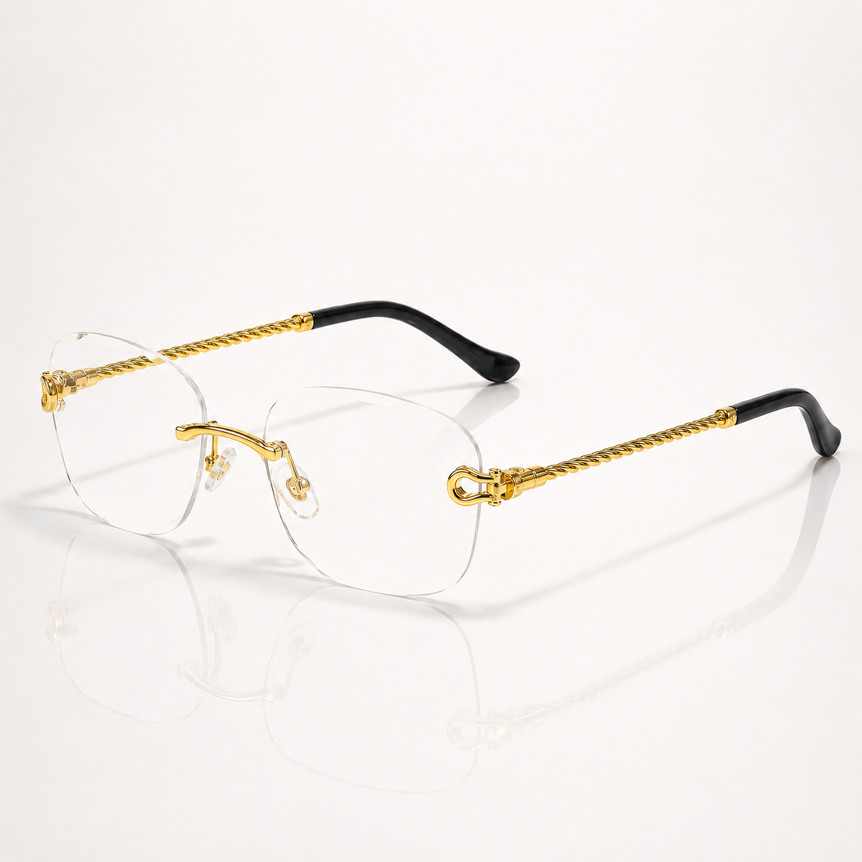 Nessus UV400 Rimless Sunglasses