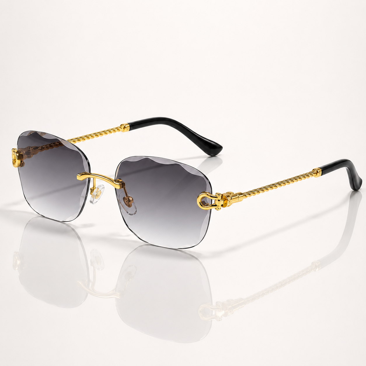 Nessus UV400 Rimless Sunglasses