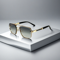 Hippocrates UV400 Aviator Sunglasses