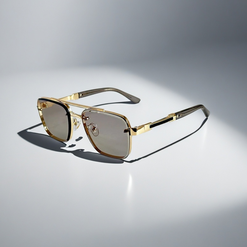 Hippocrates UV400 Aviator Sunglasses