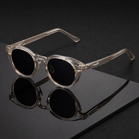 Agamemnon UV400 Round Sunglasses
