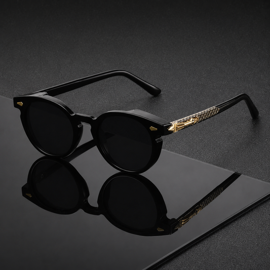 Agamemnon UV400 Round Sunglasses