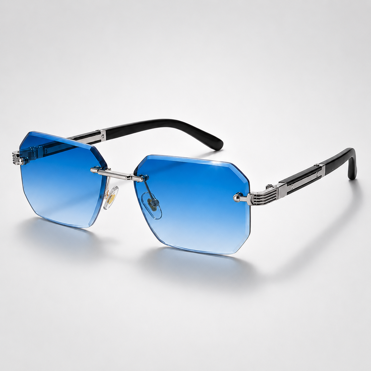 Solon UV400 Rimless Sunglasses