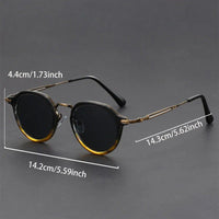 Plato UV400 Round Sunglasses