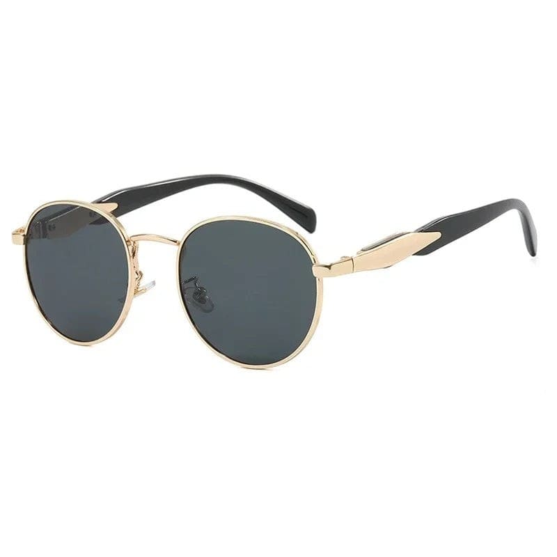 Myron UV400 Round Sunglasses