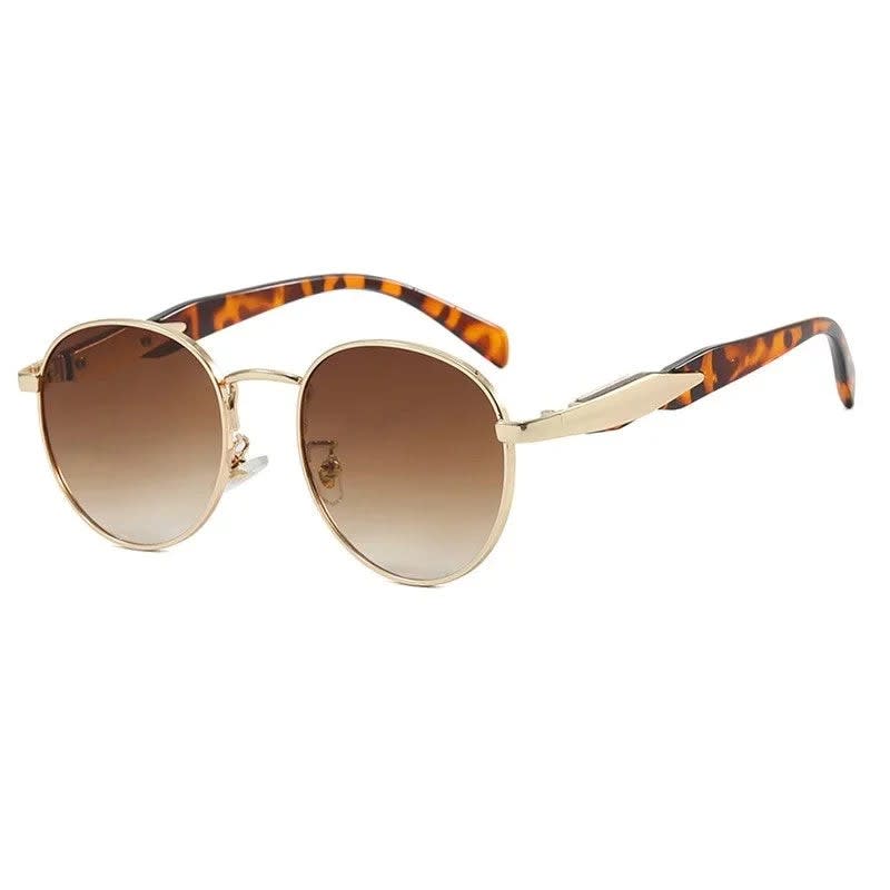 Myron UV400 Round Sunglasses