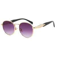 Myron UV400 Round Sunglasses
