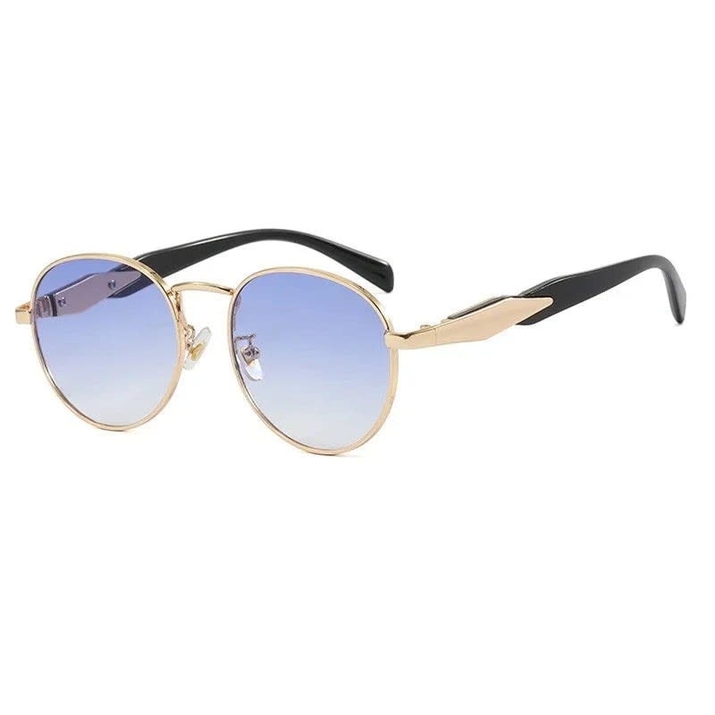 Myron UV400 Round Sunglasses