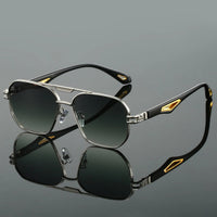 Demosthenes UV400 Aviator Sunglasses