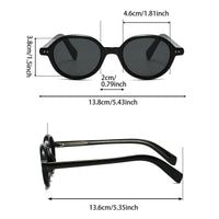 Miltiades UV400 Round Sunglasses